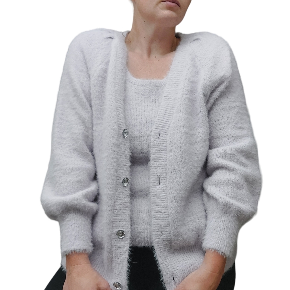 Cozy Cardigan and Top